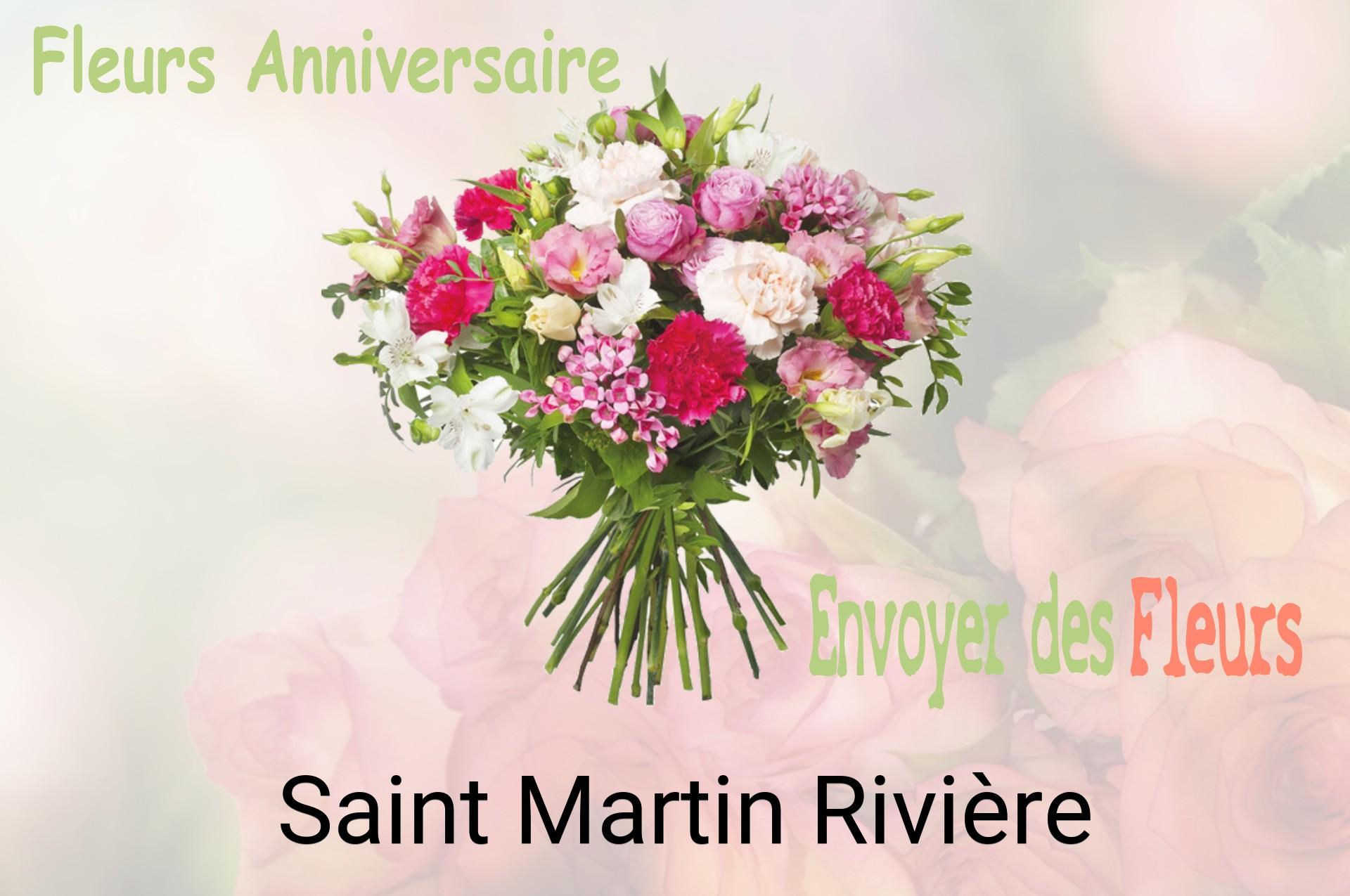 Bouquet de fleurs d’anniversaire livré à Saint-Martin-Rivière