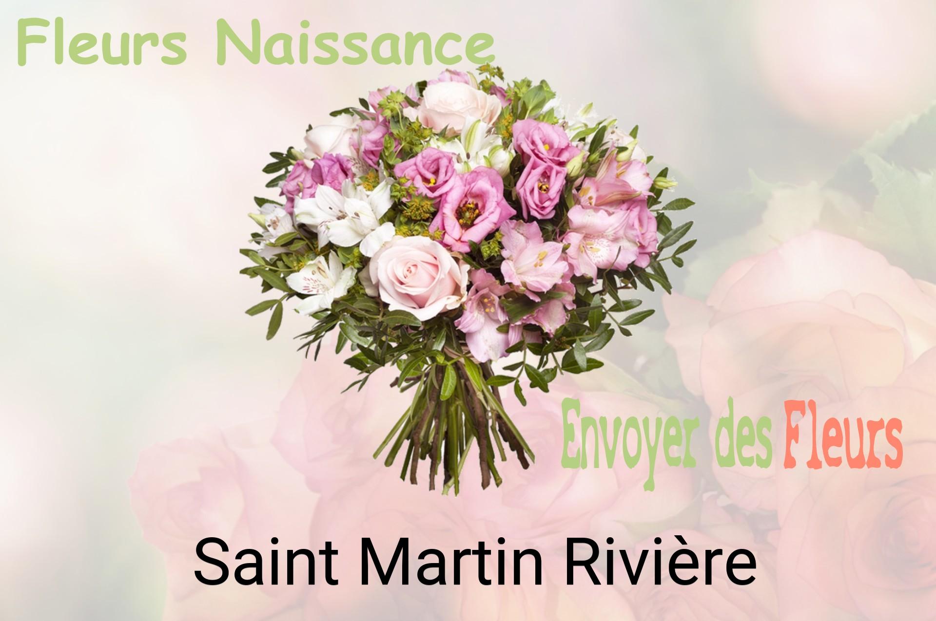 Bouquet de fleurs de naissance livré à Saint-Martin-Rivière